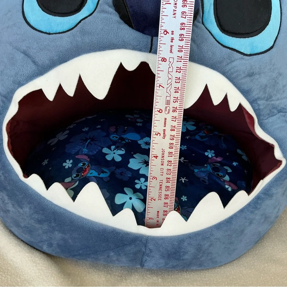 LAST ONE!! Disney “Stitch” Pet Bed Plush Blue with Purple Ears NWT